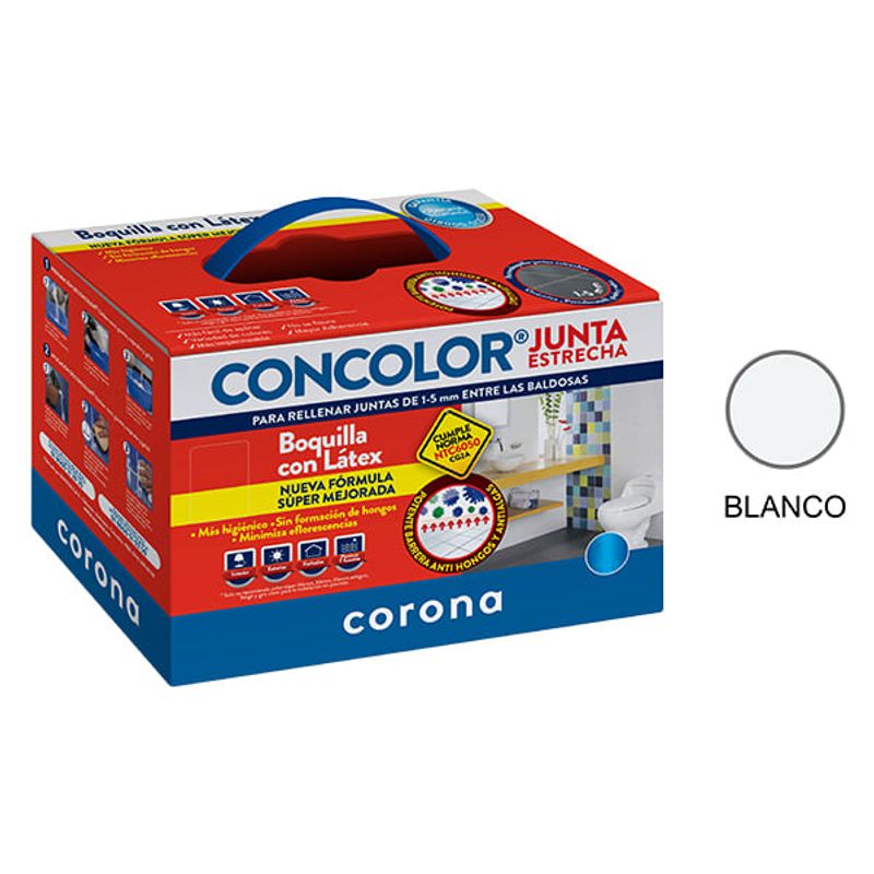 CORONA - CONCOLOR SUPER BLANCO X 2 KILOS CORONA