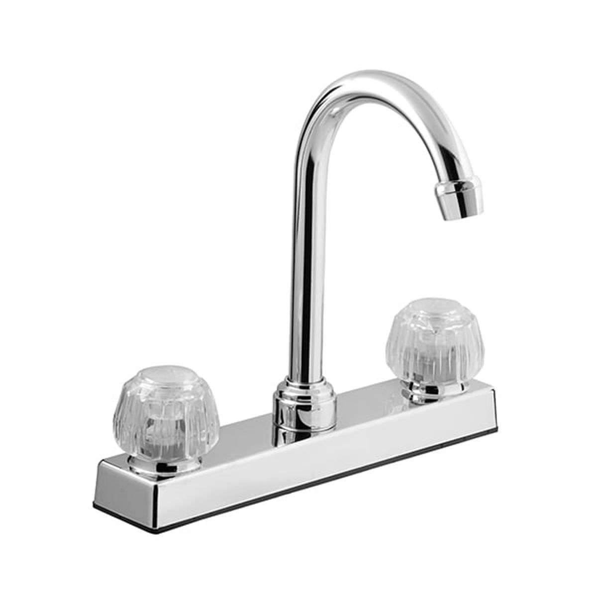 GERFOR - MEZCLADOR LAVAPLATO 8 CROMO CUELLO GANSO AQUARIUS Ref.101339 GERFOR