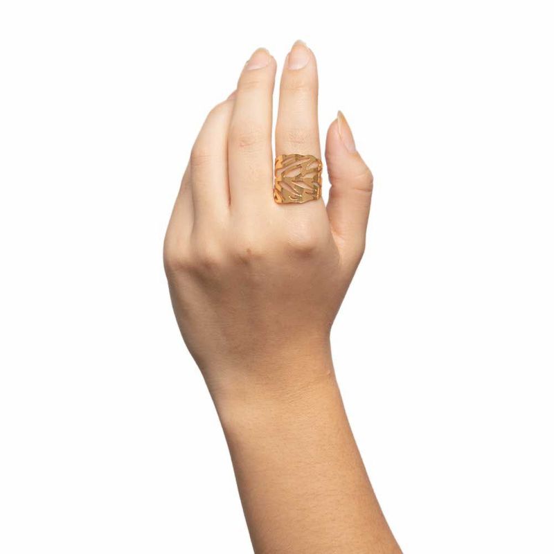 ENIGMA - Anillo Romance Ambicioso Dorado_.