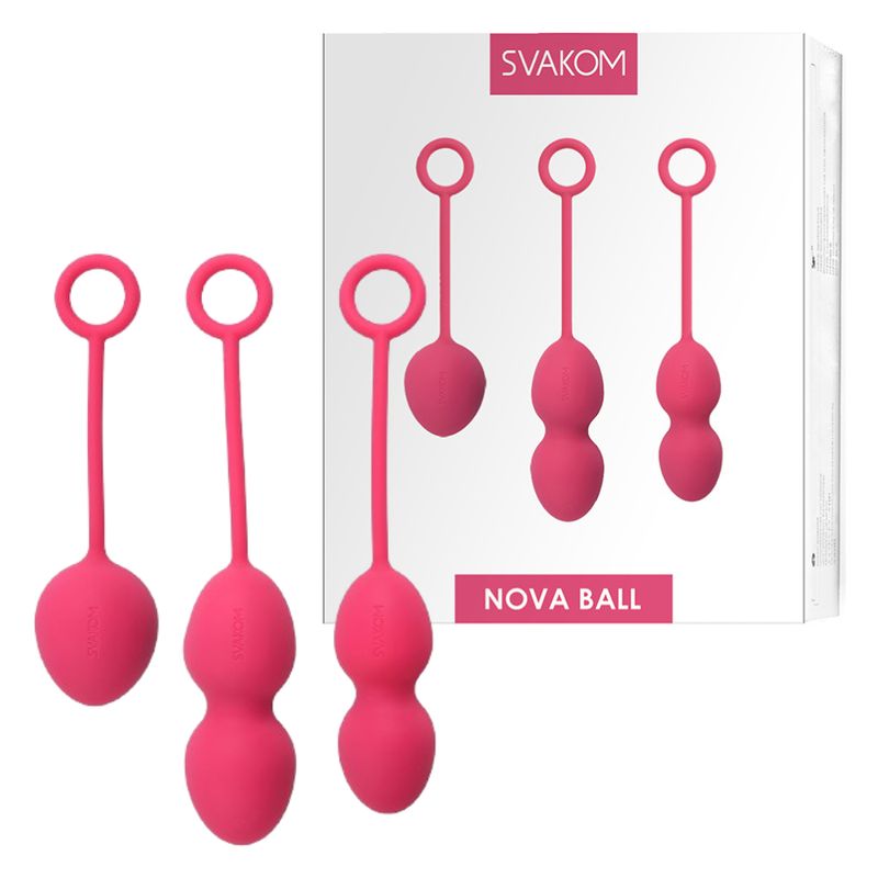 SVAKOM - Bolas Chinas Nova Fucsia Svakom