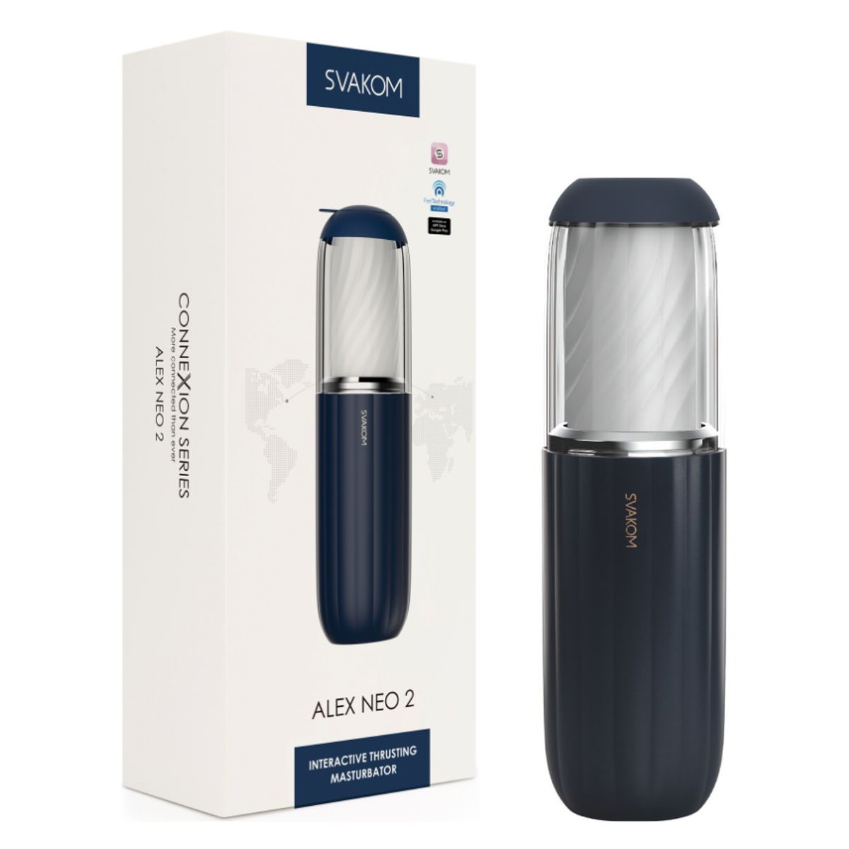 SVAKOM - Masturbador Alex Neo 2 Svakom