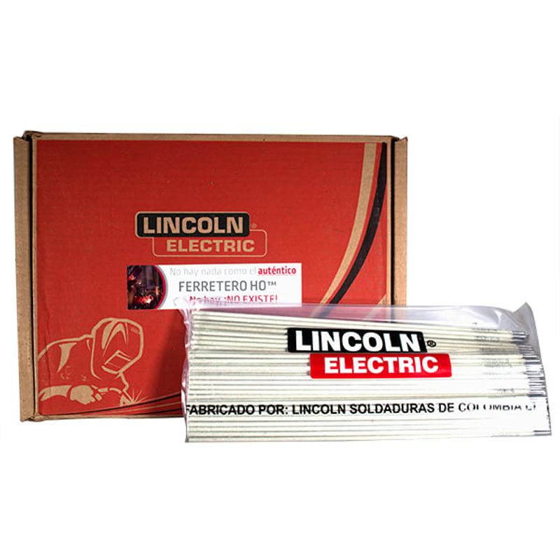 LINCOLN - SOLDADURA ELECTRICA 6011 1/8 FERRETERO