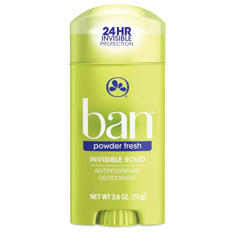 BAN - Desodorante BAN Invisible en barra Powder Fresh 73 gr