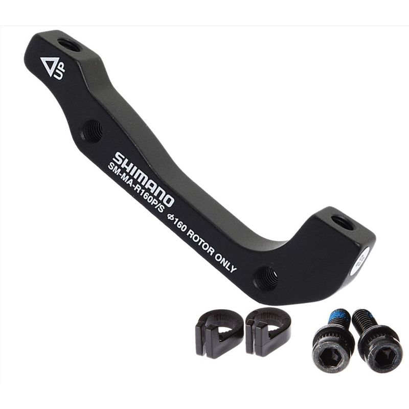 SHIMANO - Adaptador Freno Disco Trasero Shimano 160mm Mordaza Post-is