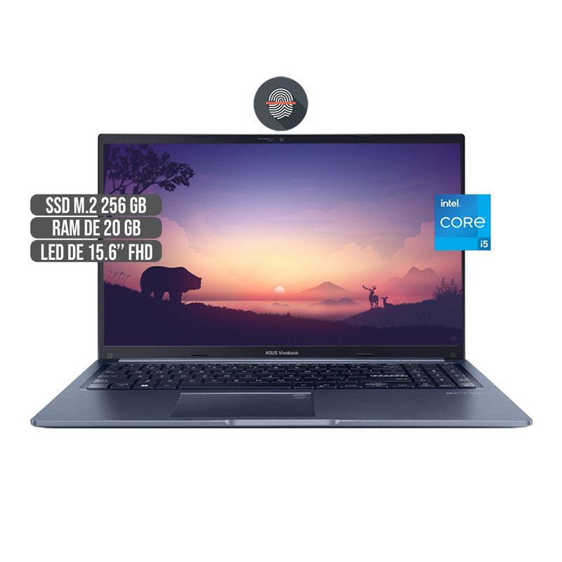 ASUS - PORTATIL ASUS INTEL CORE I5-1240P SSD 256GB RAM 24GB LED FHD 15.6