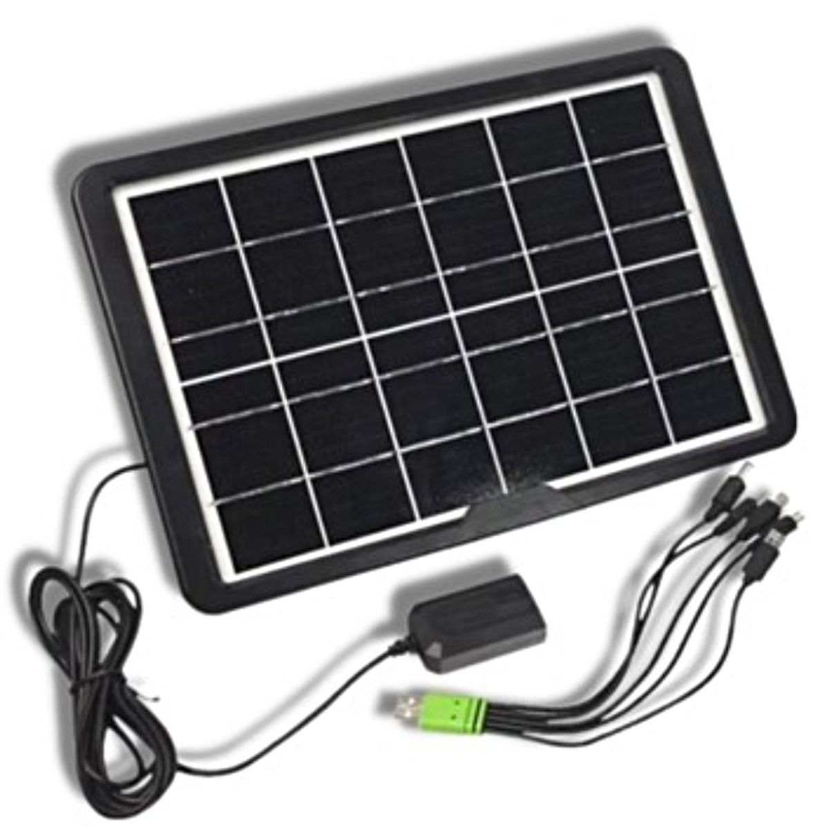 GENERICO - Panel Solar Cclamp Cl-680 Cargador De Celulares Usb Portatil.