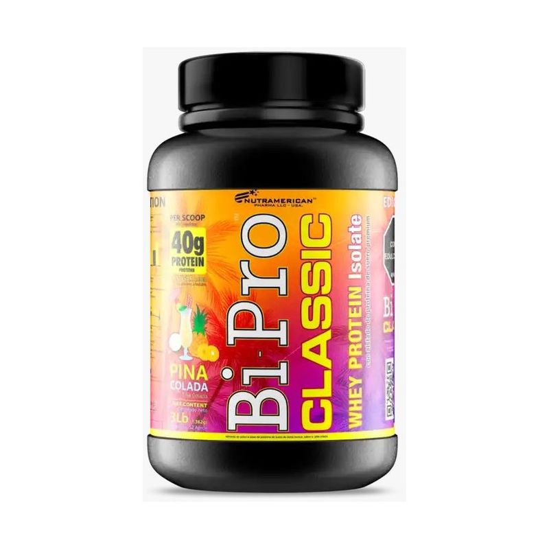 MEGAPLEX - Bipro classic 3 libras Sabor Piña Colada proteina limpia
