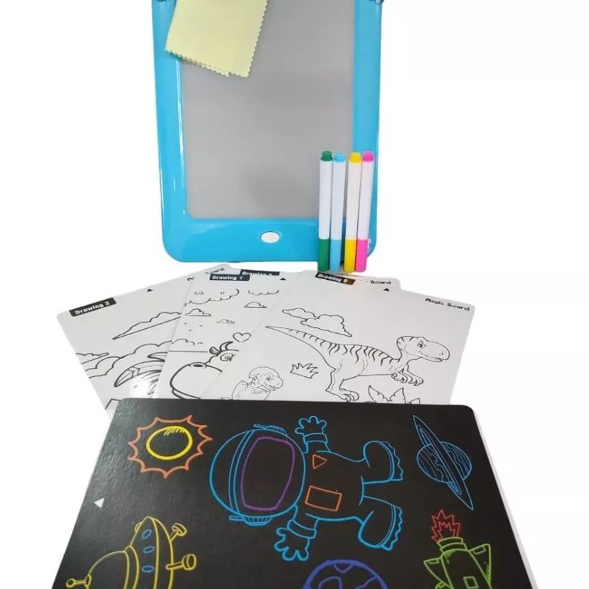 GENERICO - Tablero Dibujo Led Magic Pad Para Niños