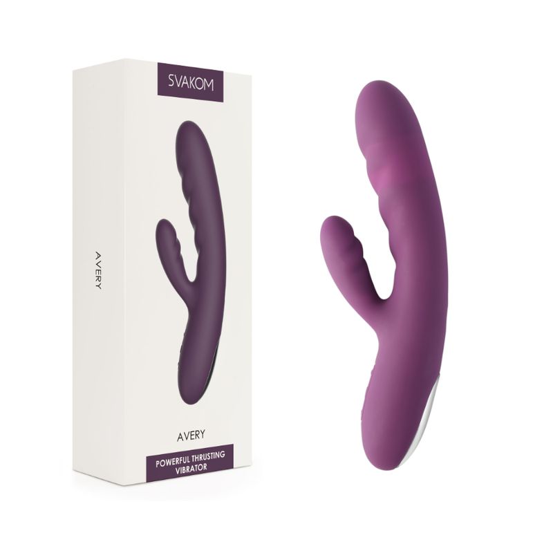 SVAKOM - Vibrador Avery Morado Svakom