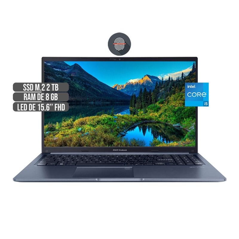 ASUS - PORTATIL ASUS INTEL CORE I5-1240P SSD 2TB RAM 8GB LED FHD 15.6