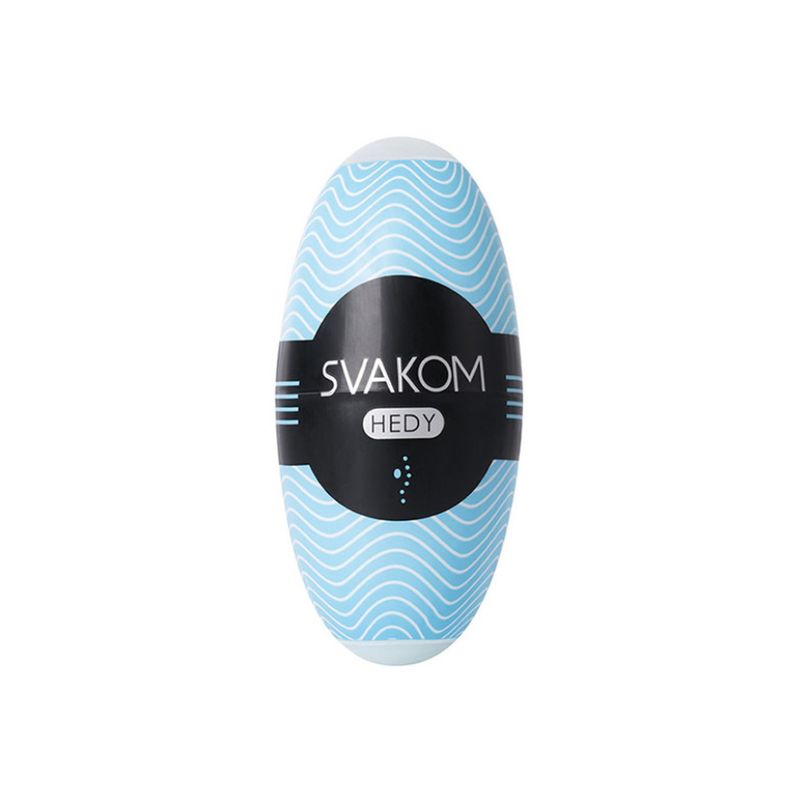 SVAKOM - Huevo Masturbador Hedy Azul Svakom