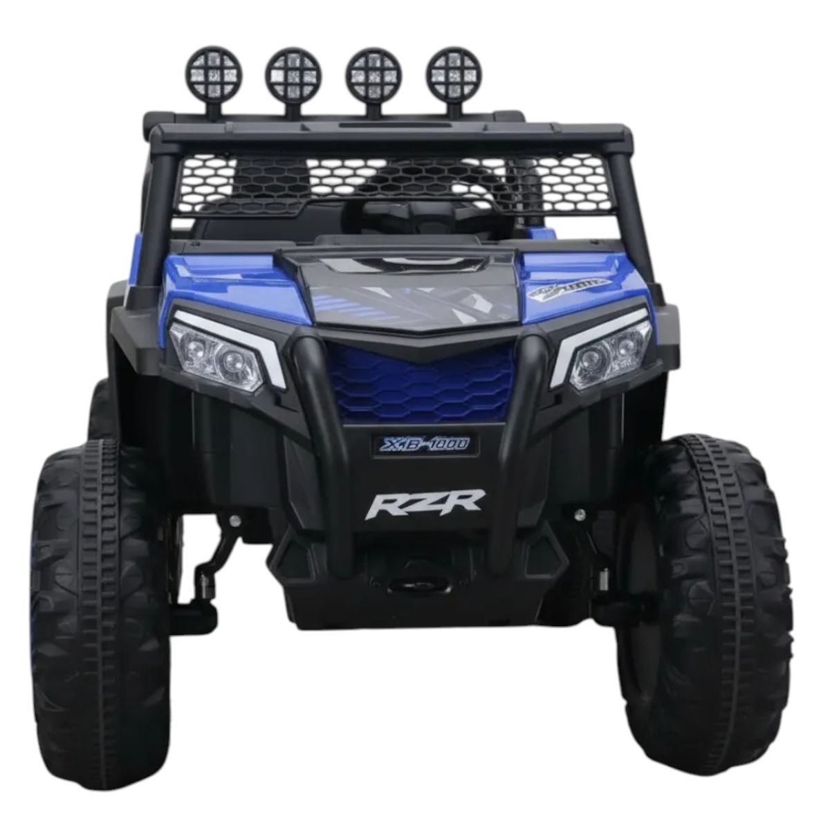 KIDSHOP - Carro Eléctrico Montable Tipo Jeep Control LB-Q918 Azul