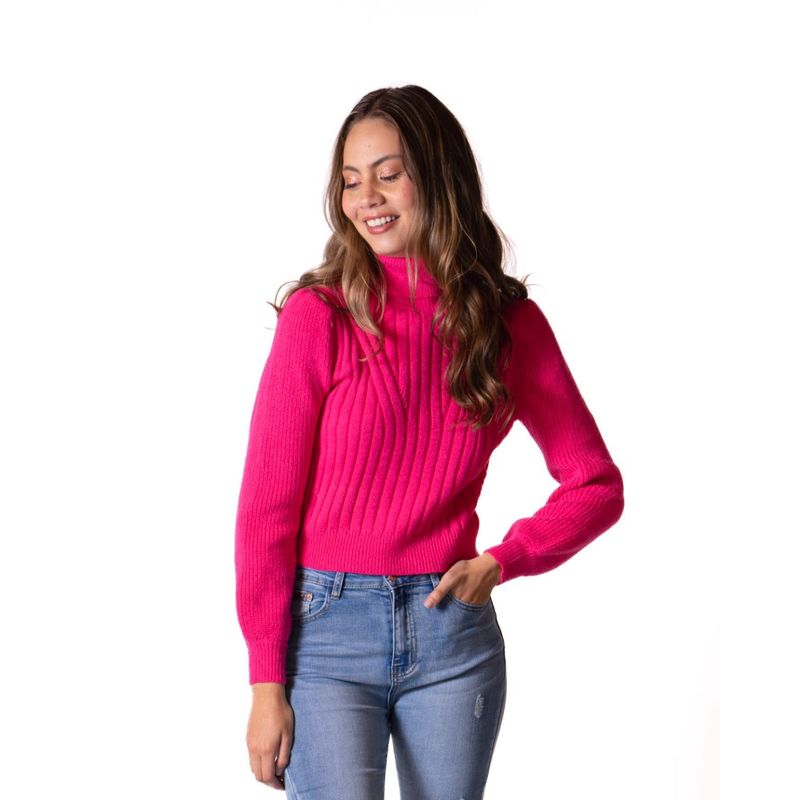 DREAMER - Sweater Cuello Alto Para Mujer
