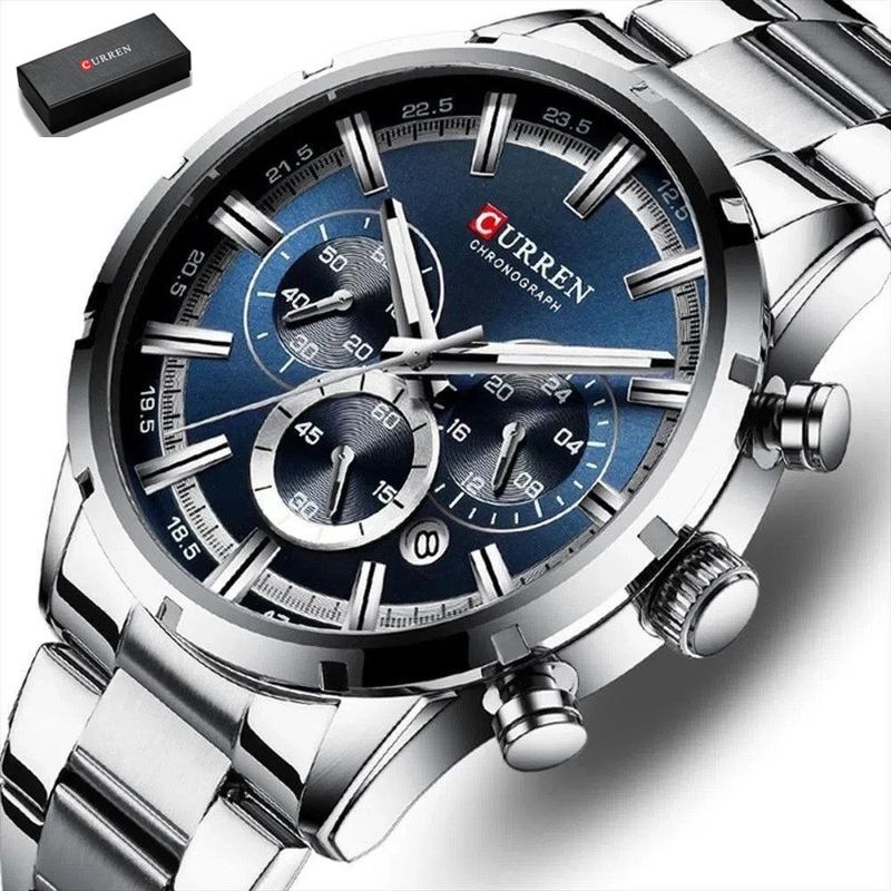 CURREN - Reloj Curren Original Cronógrafo Reloj De Hombre