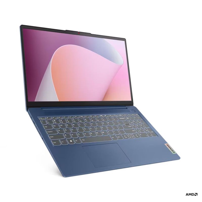LENOVO - Portátil Lenovo Slim 3 Ryzen 5 15.6" FHD RAM 8GB SSD 512GB Windows 11