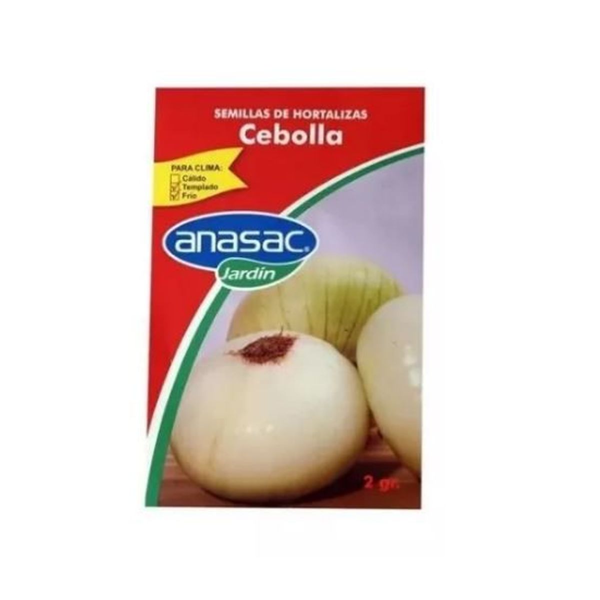 ANASAC - Semilla Cebolla Cabezona 2 Gramos