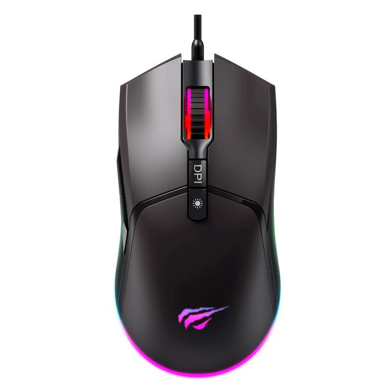 HAVIT - Mouse Gamer RGB 8000dpi Programable HAVIT MS958 7 Botones