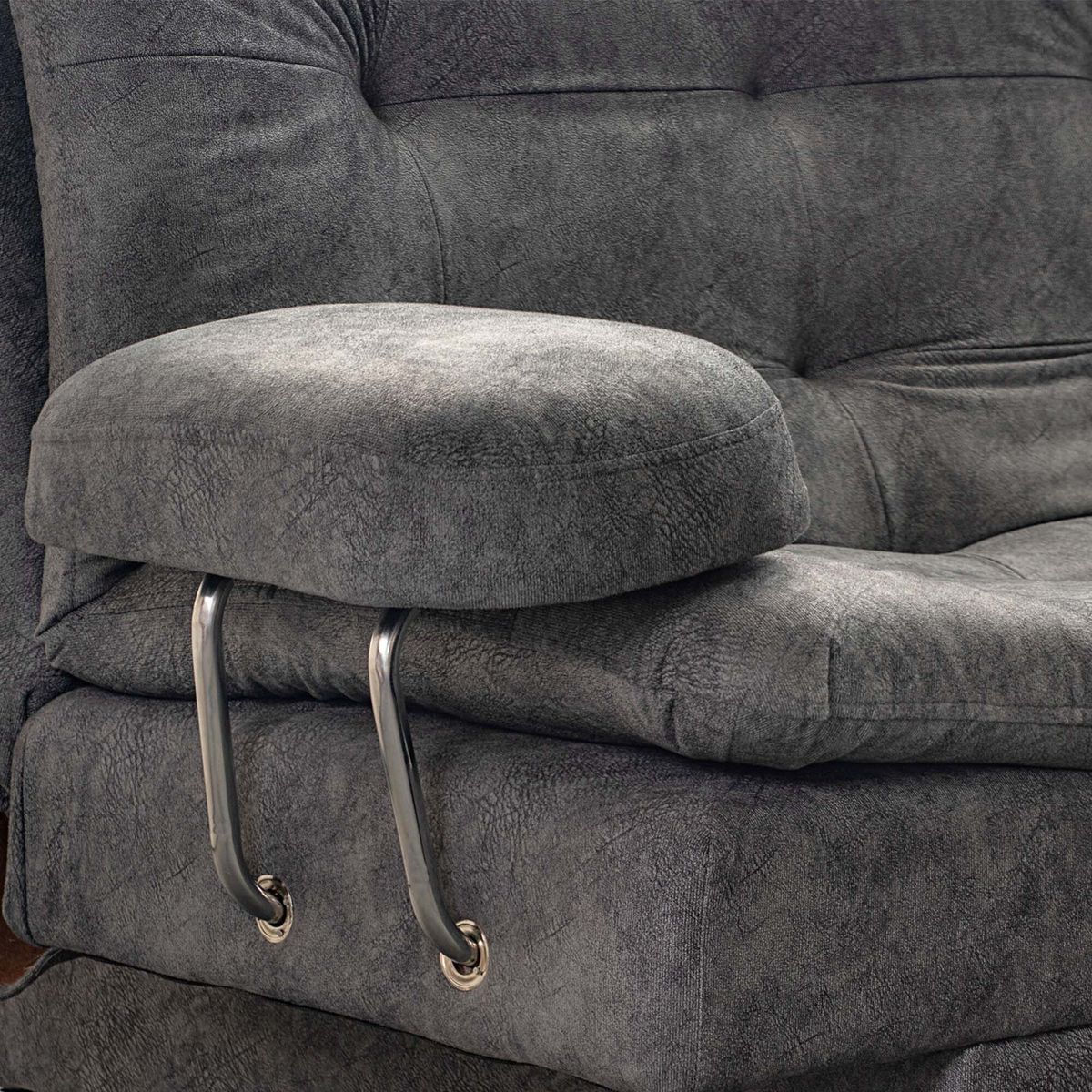 KAIU HOME - SOFA CAMA JUPITER GRIS (BRAZOS)