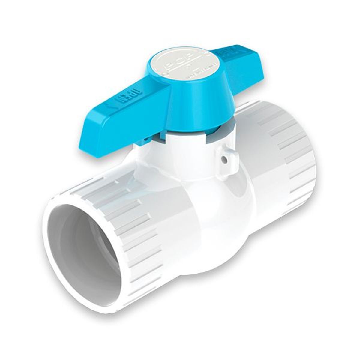 GENERICO - VALVULA BOLA PVC 1-1/2'' LISA REF.3070