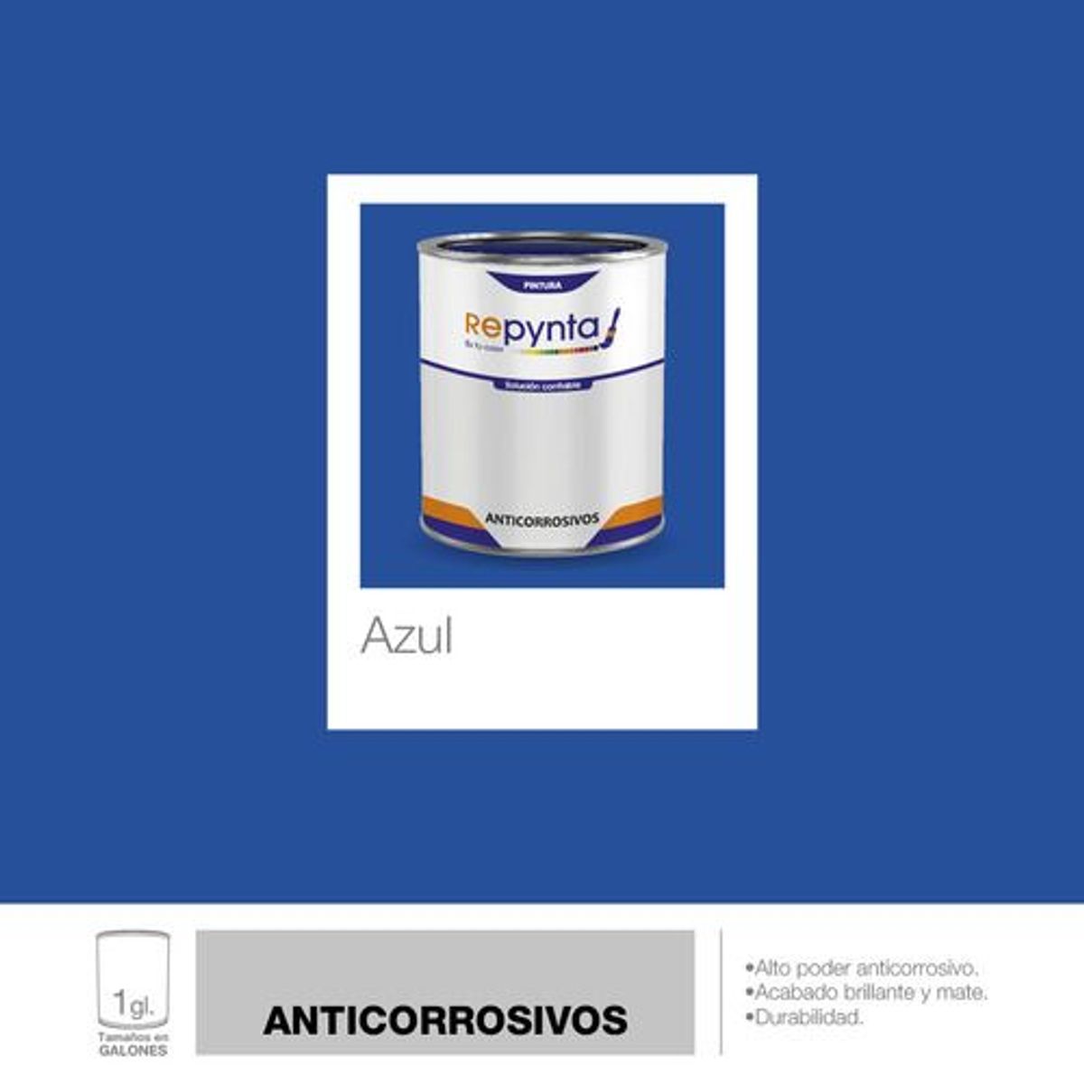 REPYNTA - ANTICORROSIVO AZUL GALON REPYNTA