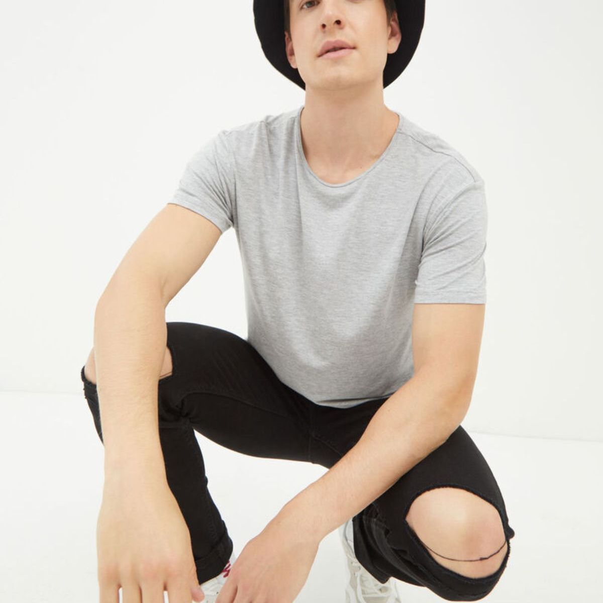 SEVEN SEVEN - Camiseta Para Hombre Manga Corta Cuello Redondo Color Blanco Marca Seven Seven #45091606