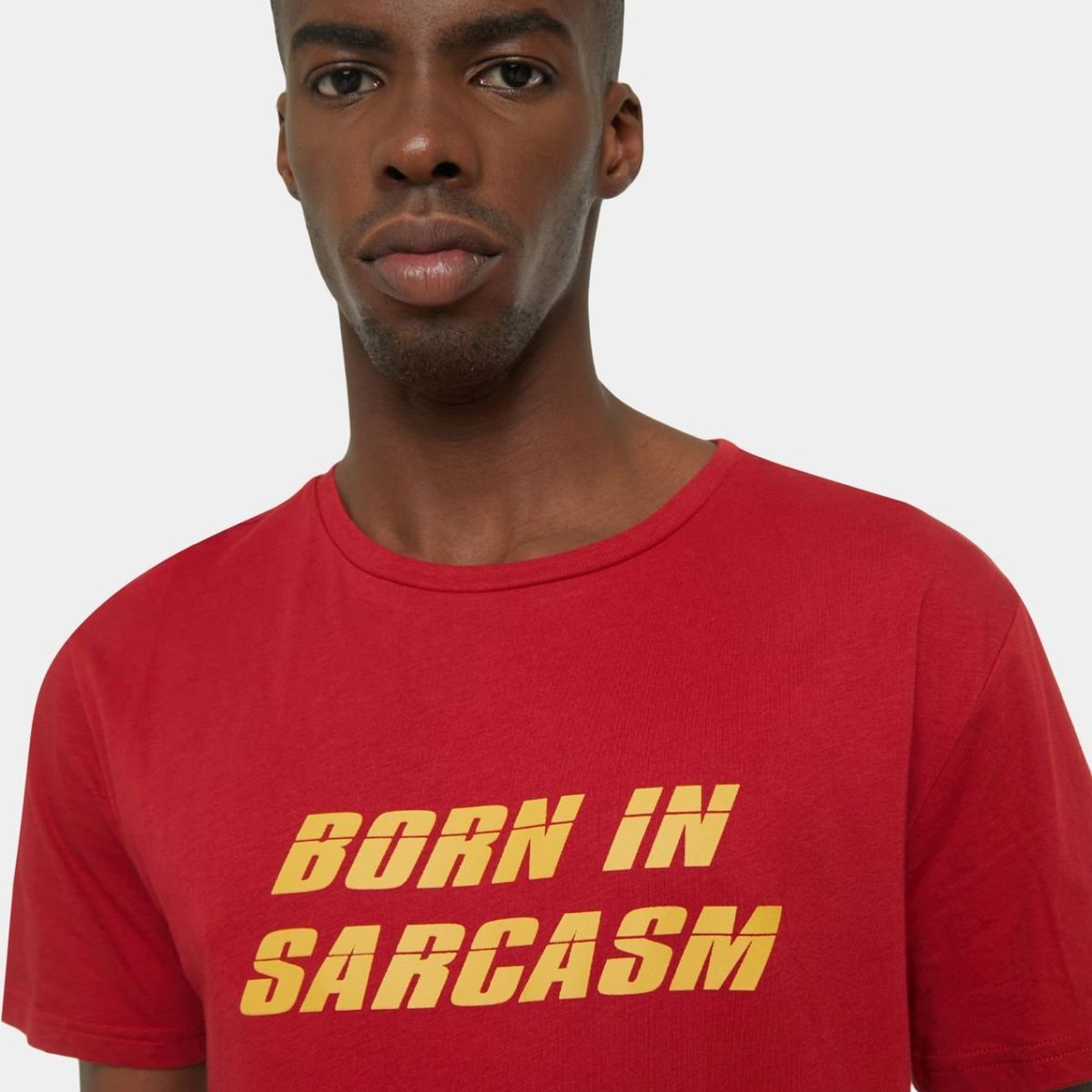 SEVEN SEVEN - Camiseta Para Hombre Manga Corta Color Rojo Marca Seven Seven #45092004