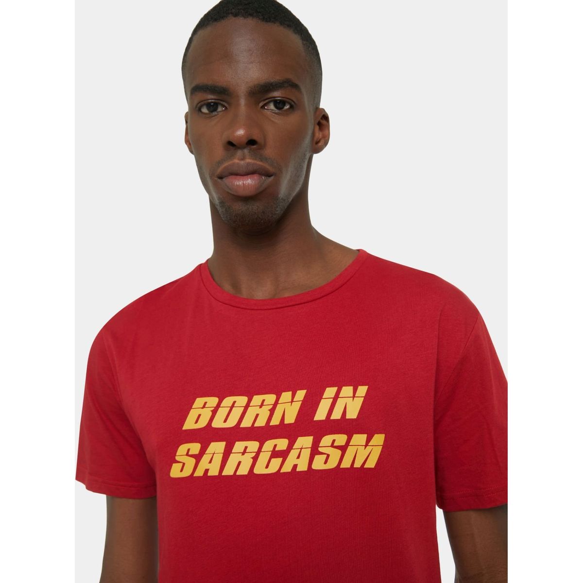 SEVEN SEVEN - Camiseta Para Hombre Manga Corta Color Rojo Marca Seven Seven #45092004