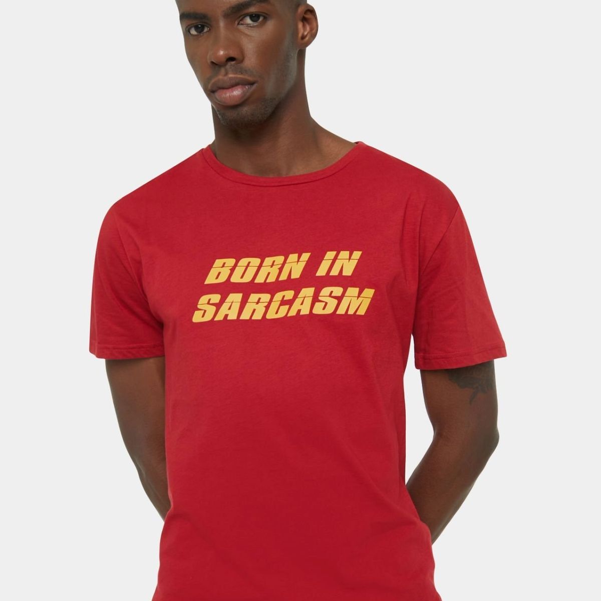 SEVEN SEVEN - Camiseta Para Hombre Manga Corta Color Rojo Marca Seven Seven #45092004