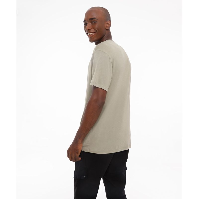 SEVEN SEVEN - Camiseta Hombre Seven M/C Verde claro Viscosa 45092178-61175