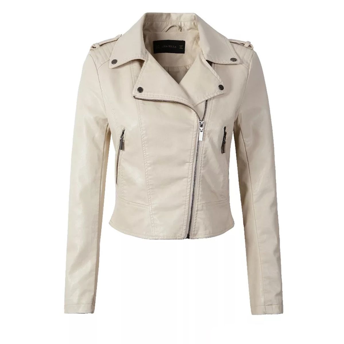 THE CLOTHING COMPANY - Chaqueta Mujer Cuero Sintético Cazadora