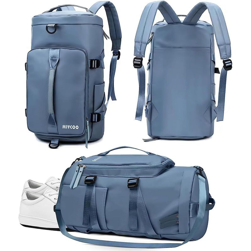 ONE PIXEL - Morral Maleta Camping Bolso Viajero Azul ONE PIXEL