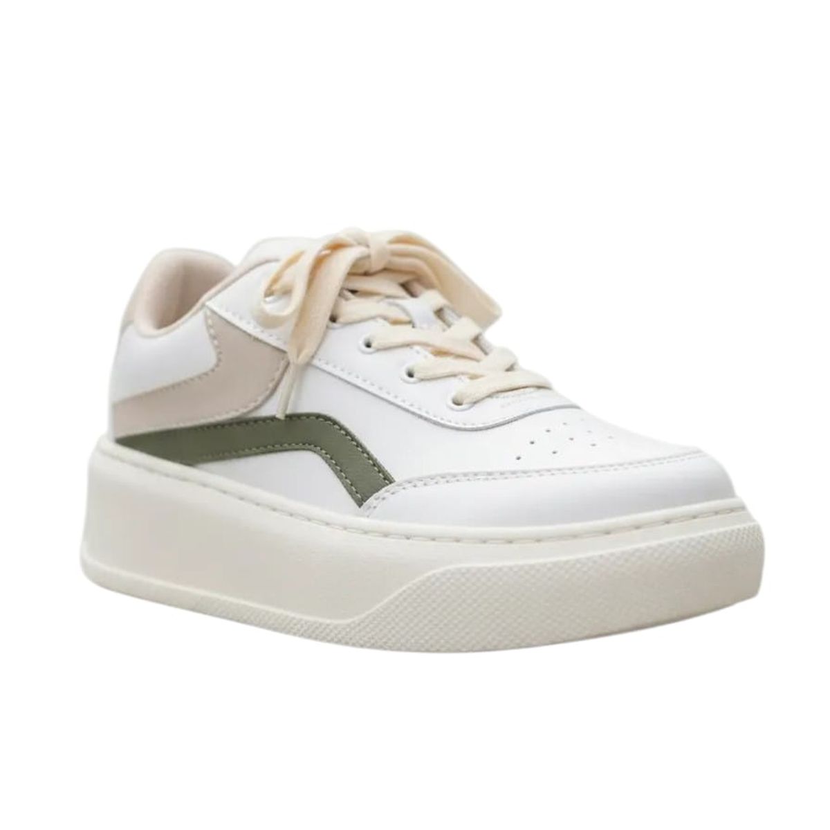 EVEGONZ - Tenis Mujer Zapato Urbano De Moda Beige