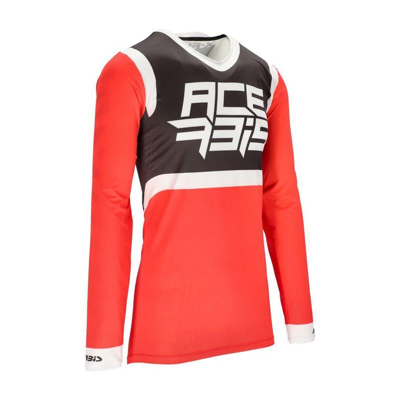 ACERBIS - JERSEY X-FLEX FIVE ROJO  NEGRO TALLA M