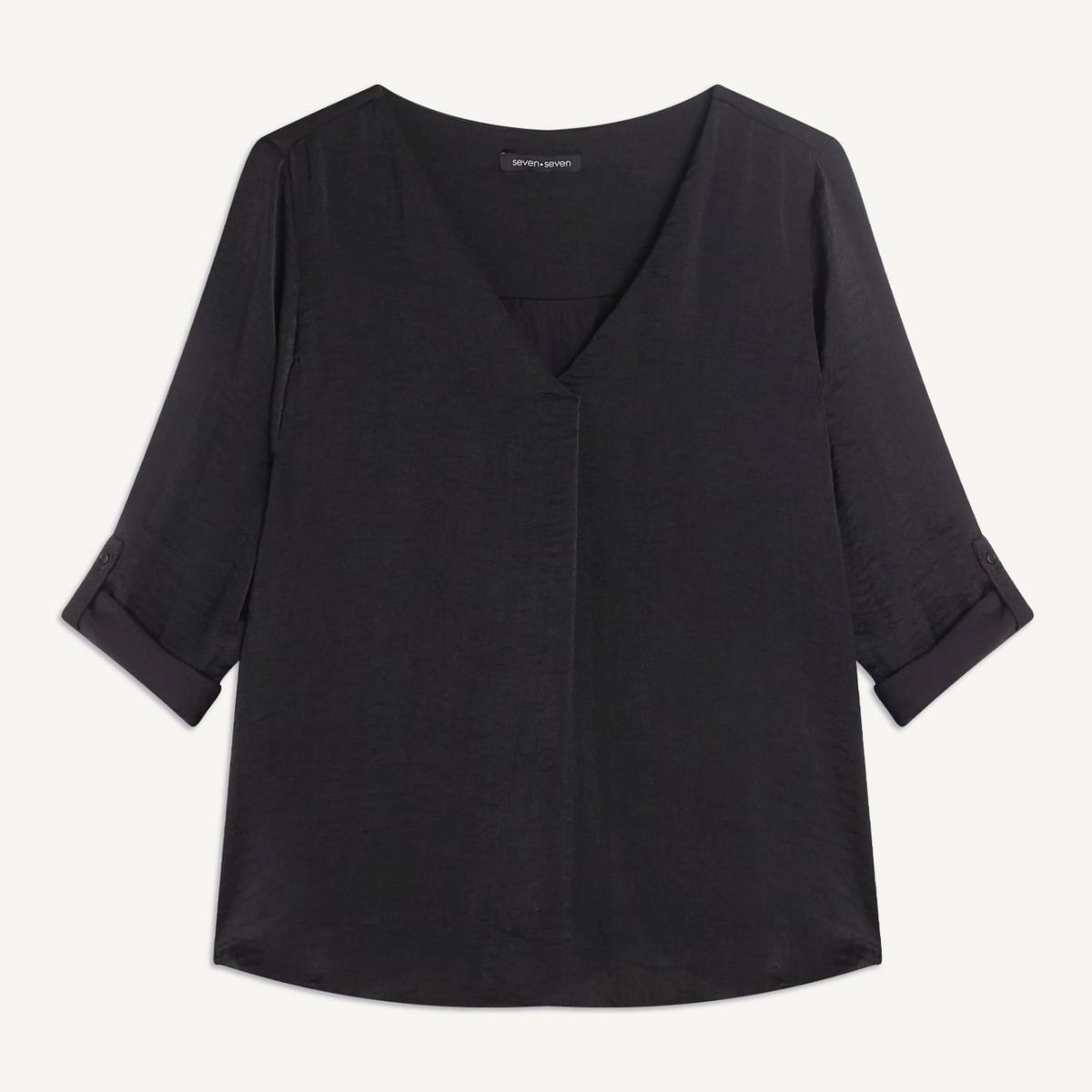 SEVEN SEVEN - Blusa Para Mujer Manga 3/4 Color Negro Marca Seven Seven #28123591