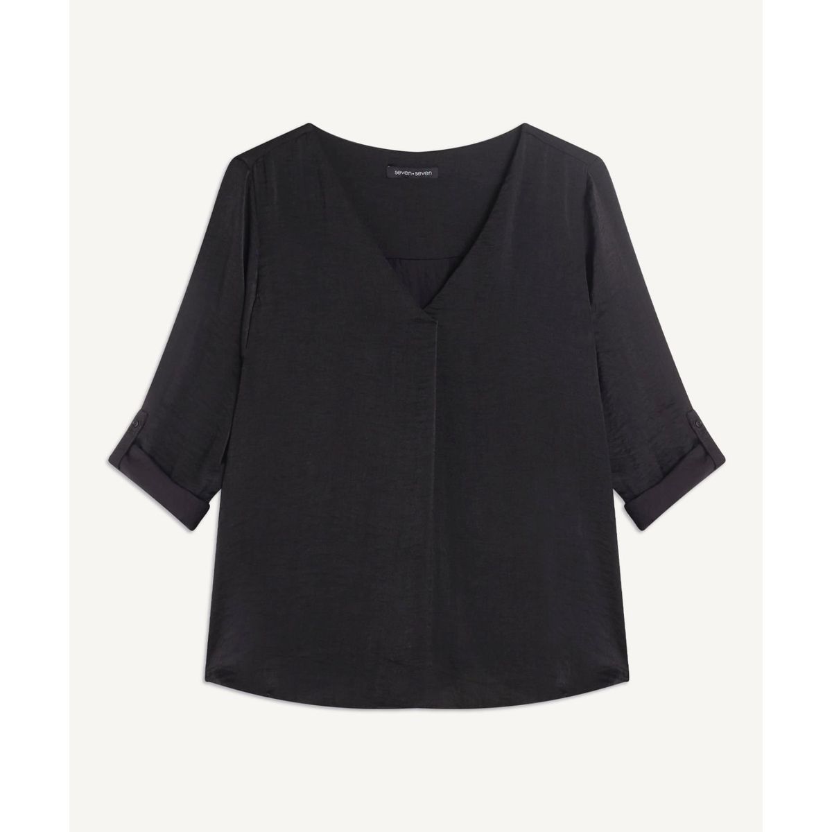 SEVEN SEVEN - Blusa Para Mujer Manga 3/4 Color Negro Marca Seven Seven #28123591