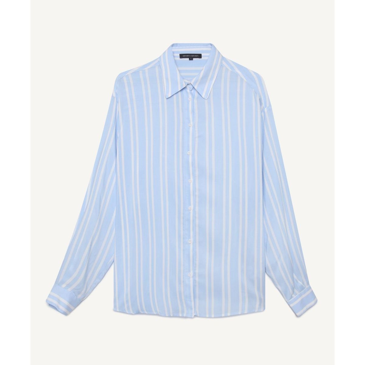 SEVEN SEVEN - Blusa Para Mujer Manga Larga Color Azul Claro Marca Seven Seven #28123738