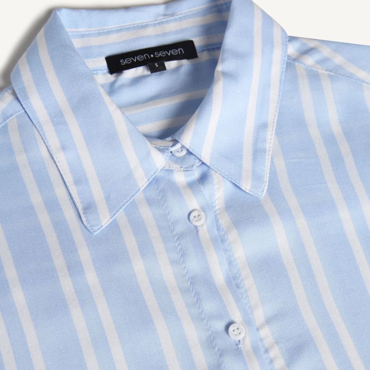 SEVEN SEVEN - Blusa Para Mujer Manga Larga Color Azul Claro Marca Seven Seven #28123738