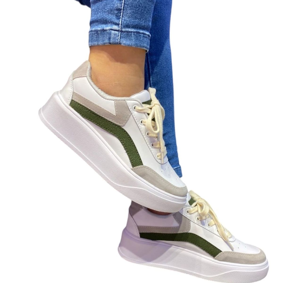 EVEGONZ - Tenis Dama Calzado Comodo De Moda Clasico