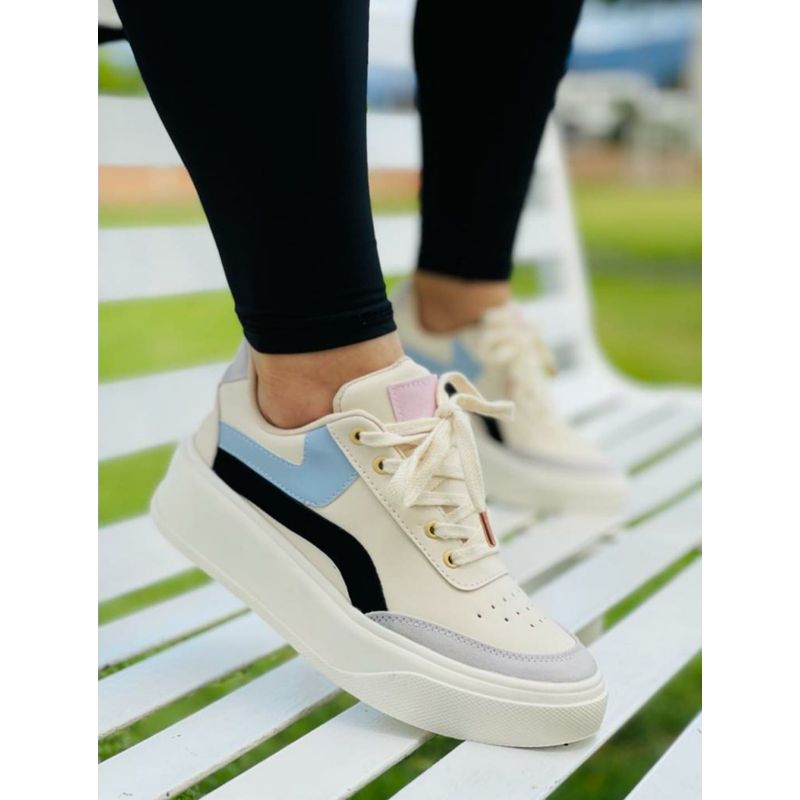 EVEGONZ - Tenis Dama Calzado Comodo De Moda Clasico