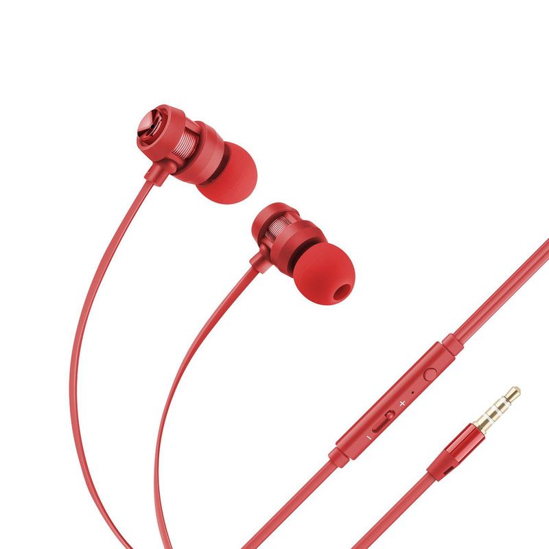 STEREN - AUDIFONOS DE OIDO MANOS LIBRES - Rojo