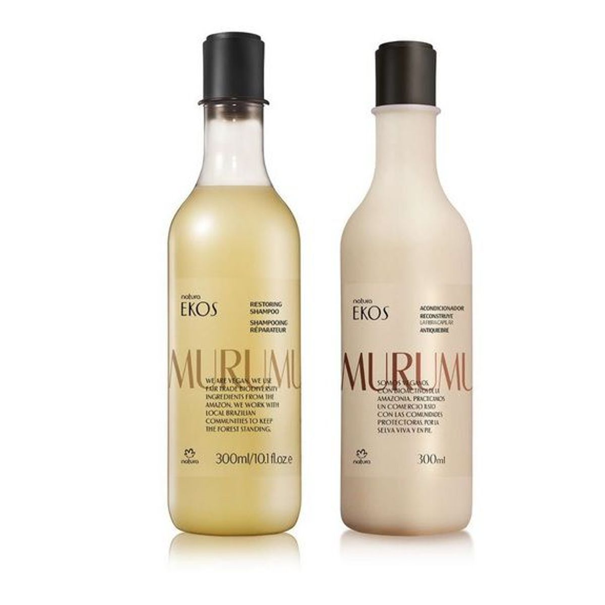 NATURA - Kit Shampoo y Acondicionador Murumuru Ekos Natura