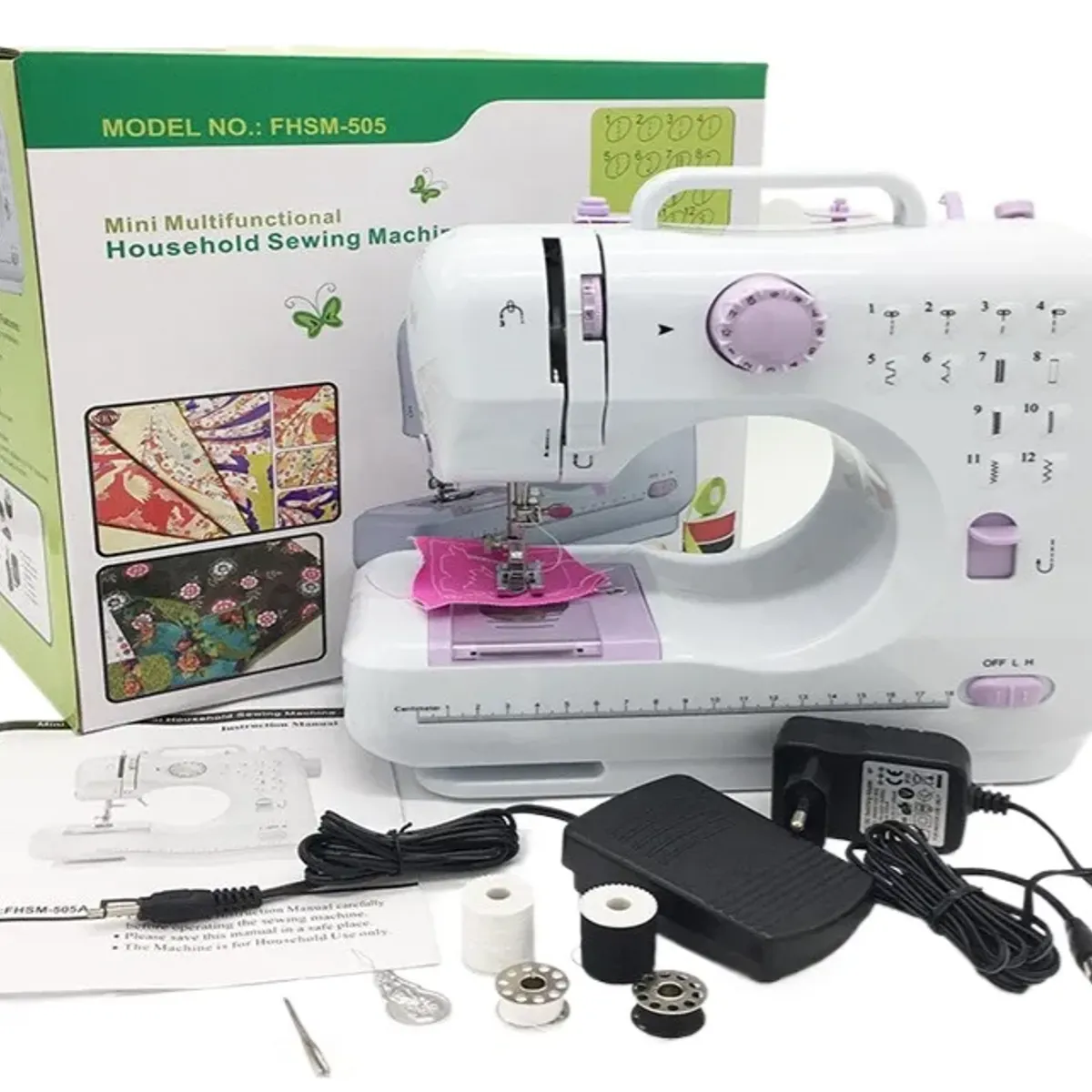 GENERICO - Maquina De Coser Multifuncional Portátil Domestica