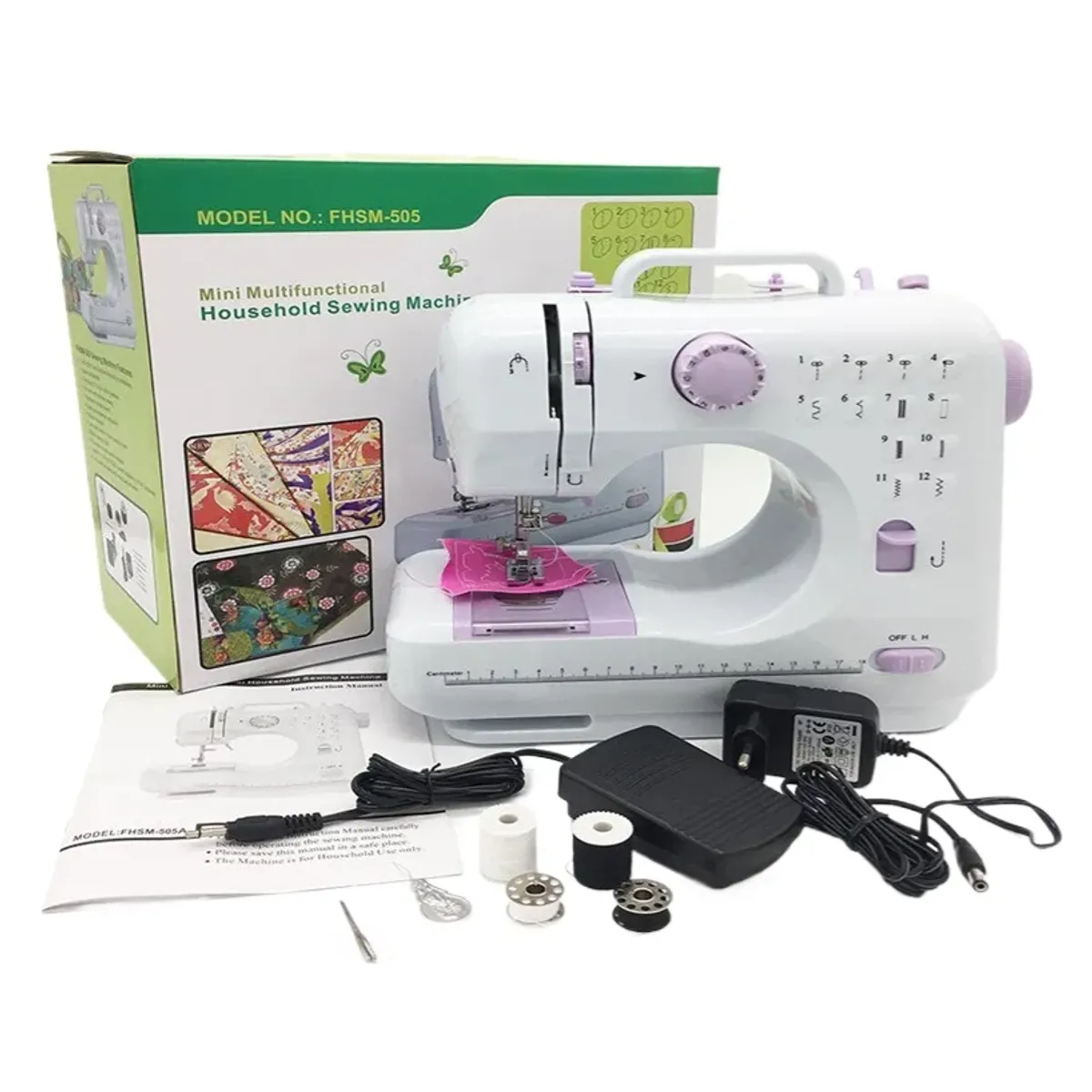 GENERICO - Maquina De Coser Multifuncional Portátil Domestica