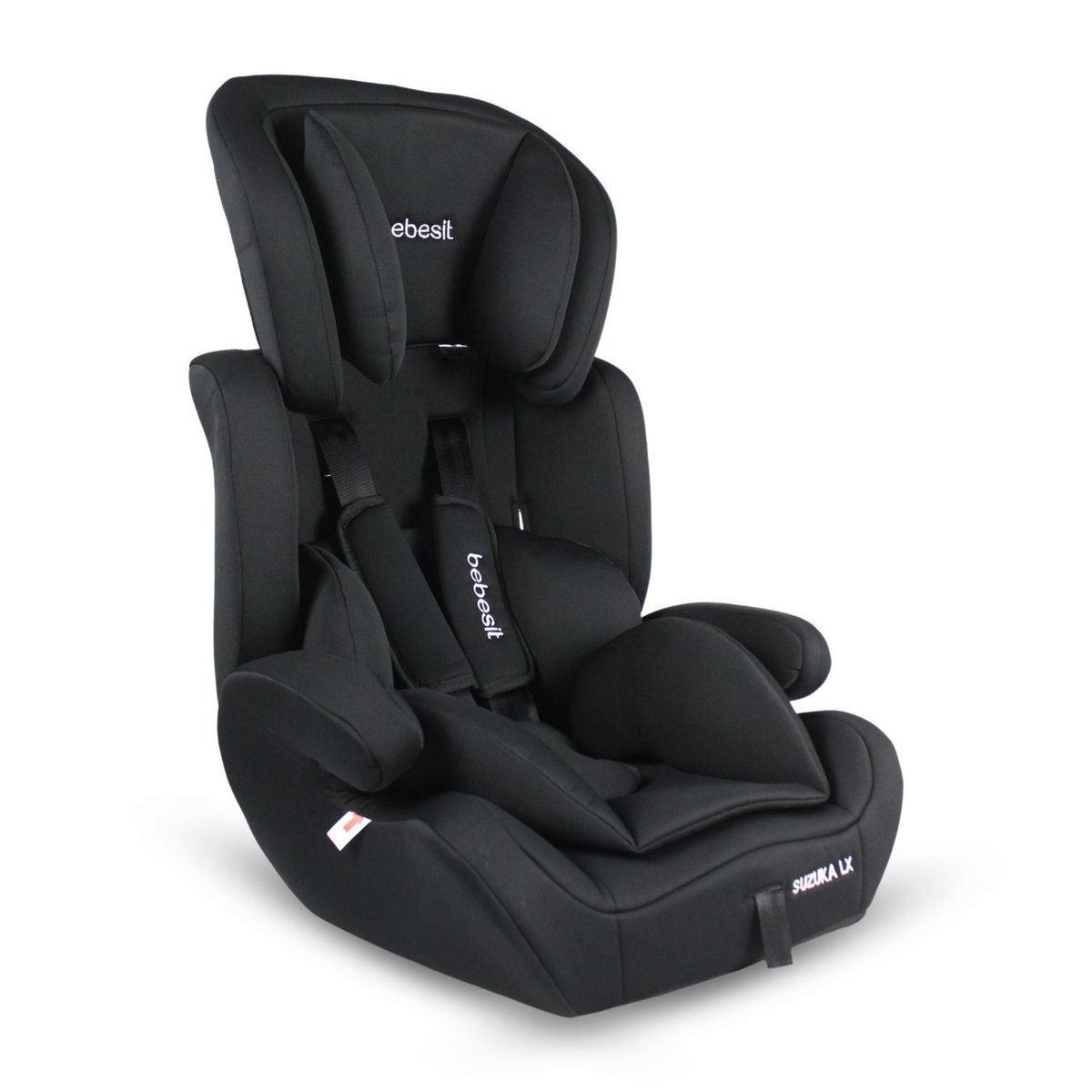 BEBESIT - Sillas para carro bebé Suzuka Luxe Black Grupo 1-2-3