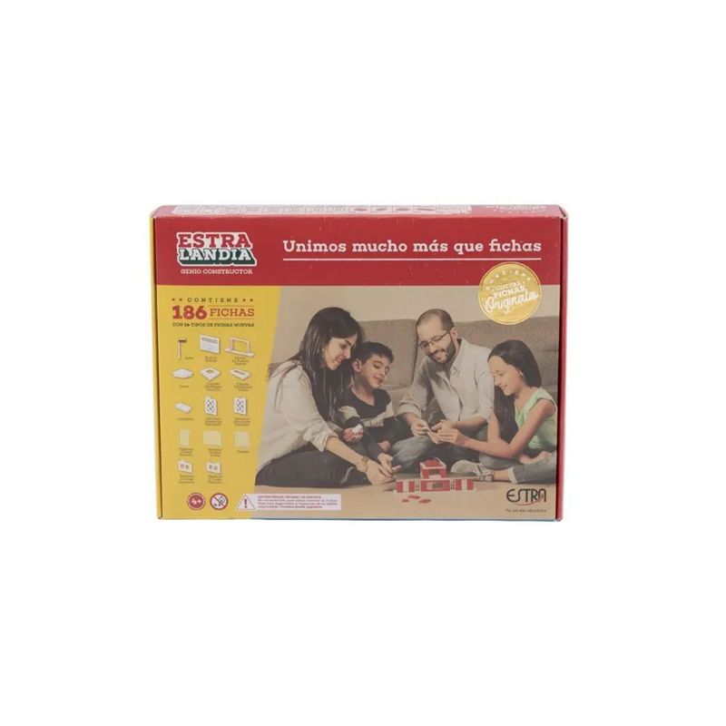 ASMODEE - Estralandia Genio Constructor 186 Juego De Construción