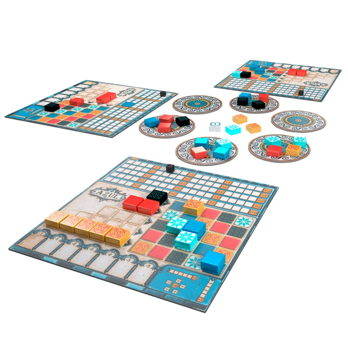 ASMODEE - Azul Juego De Mesa Español