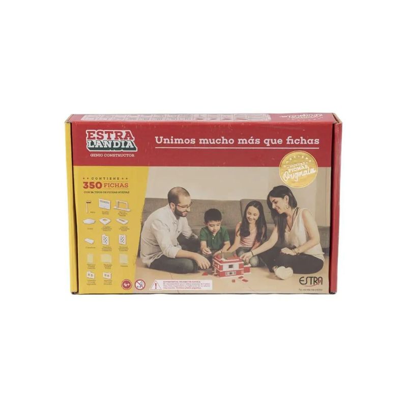 ASMODEE - Estralandia Genio Contructor 350 Juego De Construción