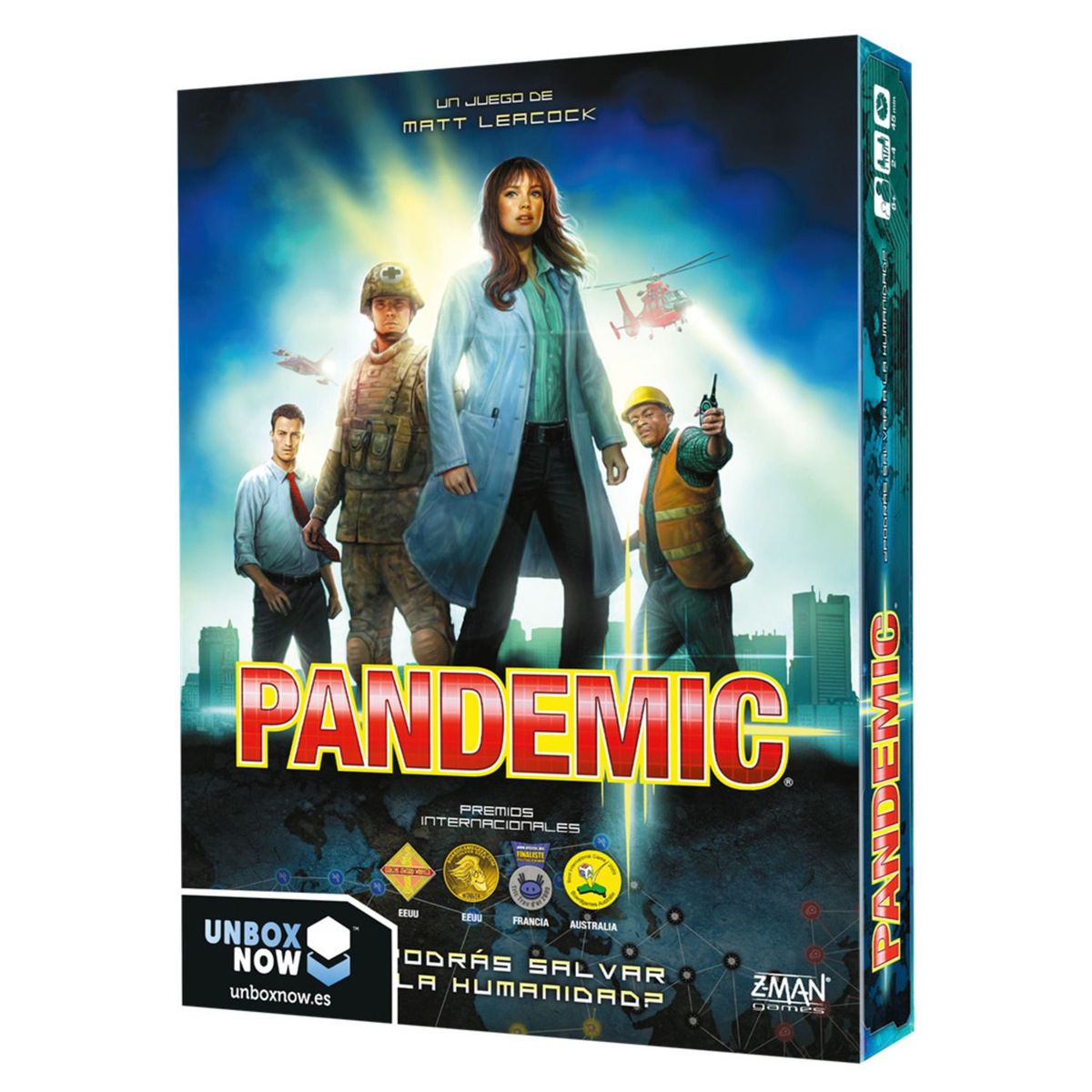 ASMODEE - Pandemic Juego De Mesa Español