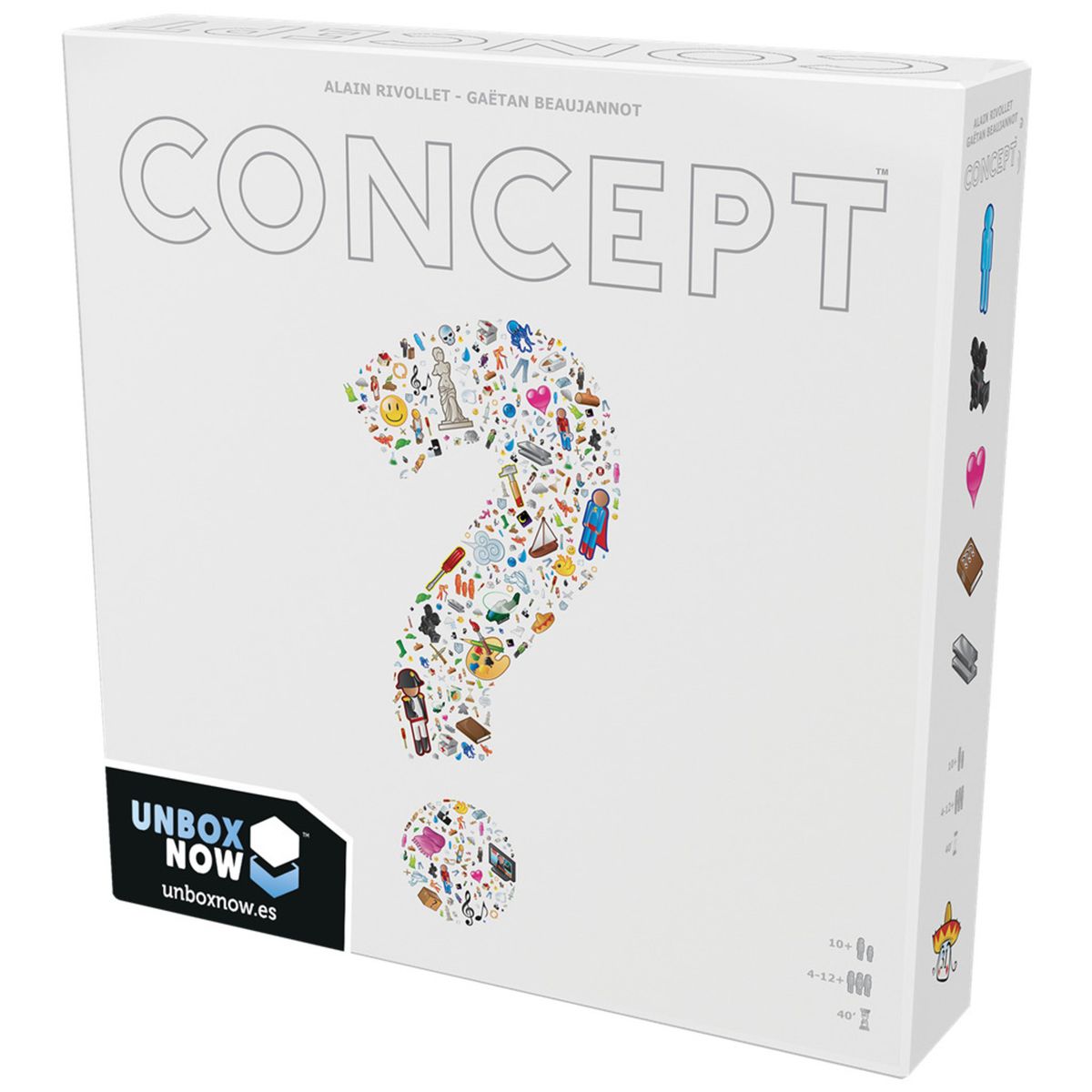 ASMODEE - Concept Juego De Mesa Español