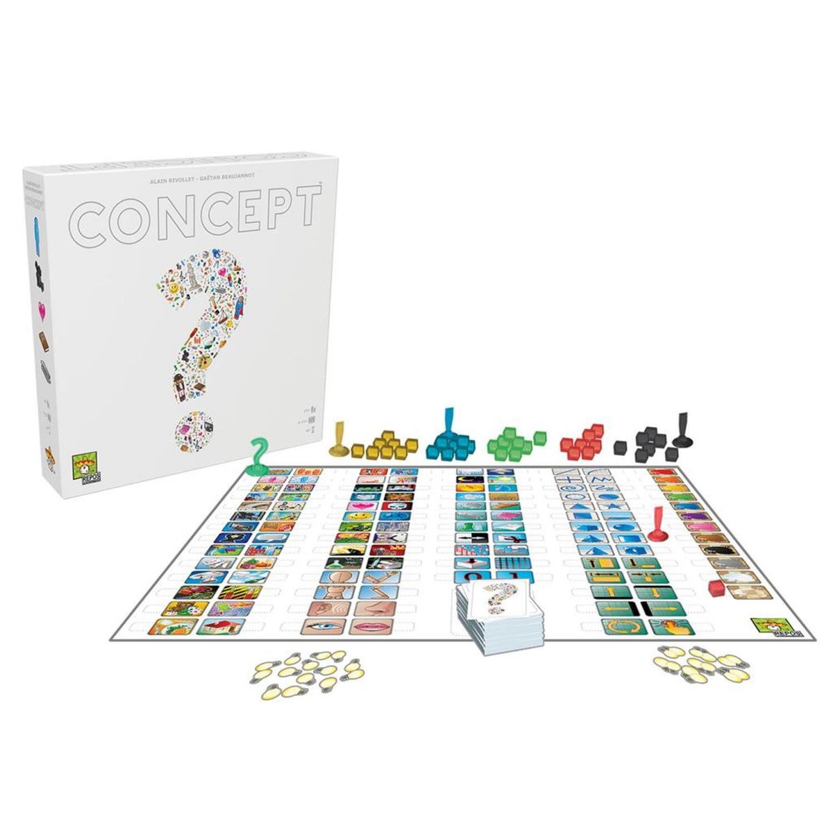 ASMODEE - Concept Juego De Mesa Español